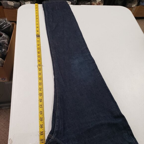 APC Mens Selvedge Denim Jeans Size 31 Dark Wash Capsule Hipster Everyday Casual - Picture 7 of 10